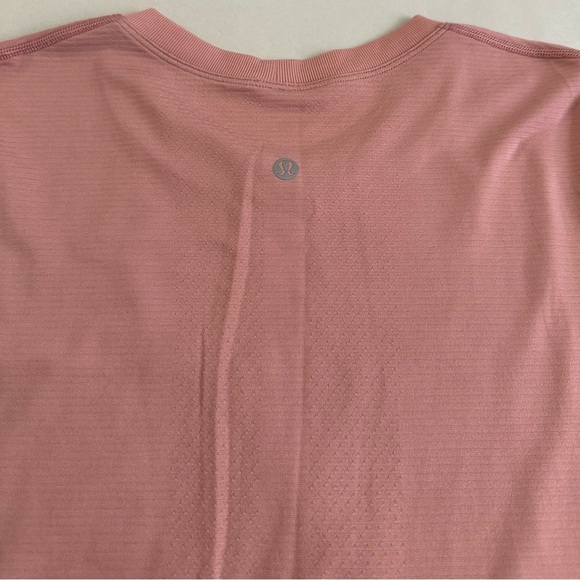 Lululemon Swiftly Breathe Long Sleeve - Pink Puff SZ 6 - Picture 2 of 7